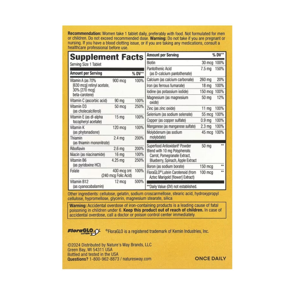 Alive!® Women's Complete Multivitamin - 50 tabs