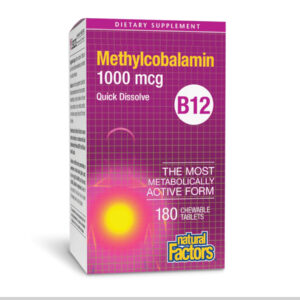 B12 Methylcobalamin 1000 mcg - 180 tabs