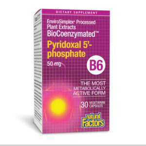 BioCoenzymated Pyridoxal 5'-phosphate 50mg - 30 vcaps