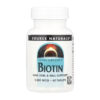 Biotin 5000mcg - 60 tabs
