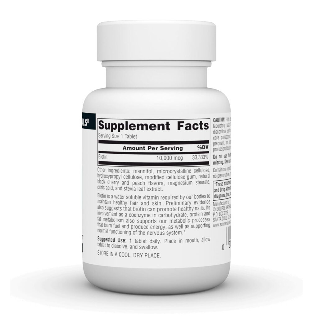 Biotin Fast Melt 10000 mcg - 120 tabs