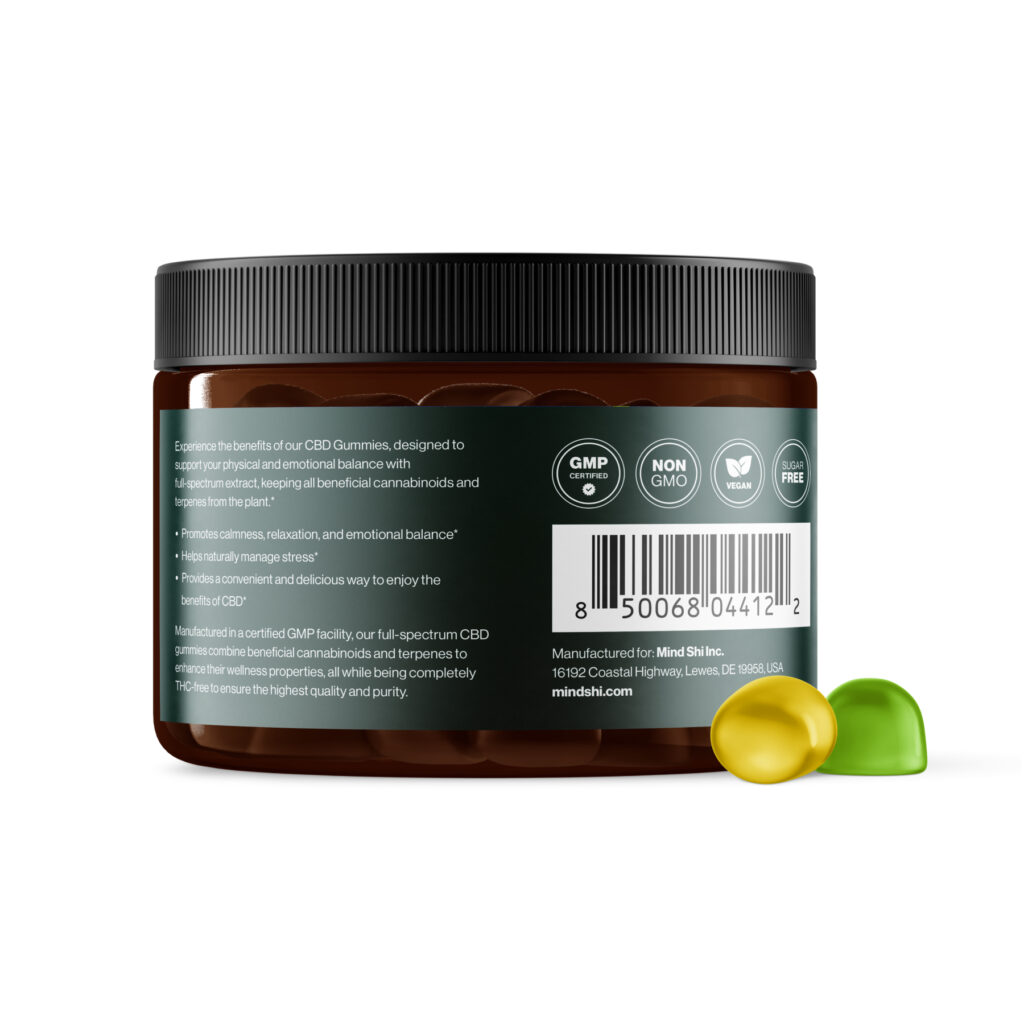 CBD Gummies Full Spectrum 750 mg Apple & Lemon - 30 gummies