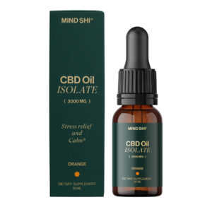 CBD Oil Isolate 3000 mg Orange - 10 ml