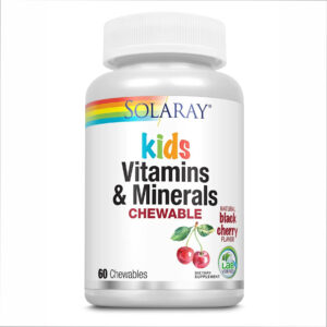Children's Vitamins & Minerals Chewable - 60 vcaps Black Cherry