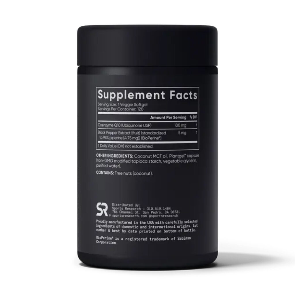 CoQ10 100mg - 120 veg softgels
