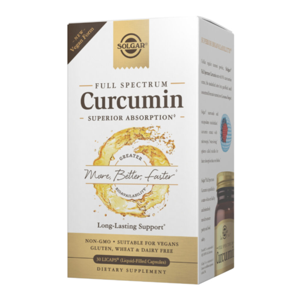 Full Spectrum Curcumin Liquid Extract - 30 softgels