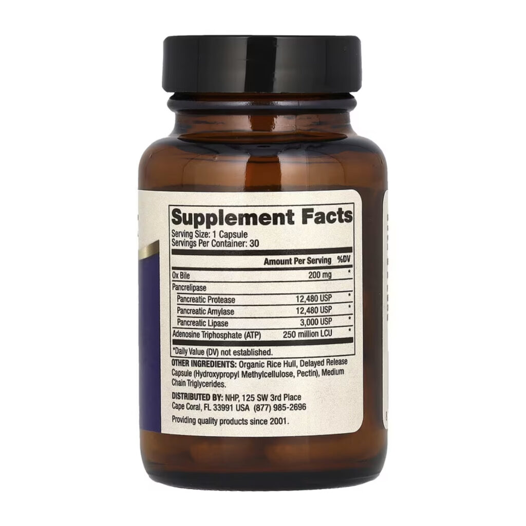Gallbladder Enzymes - 30 caps