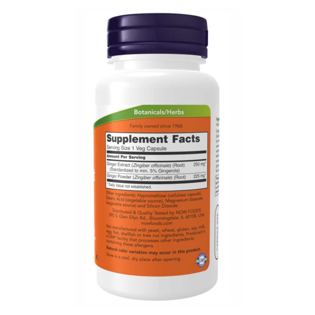 Ginger Root Extract 250mg - 90 vcaps