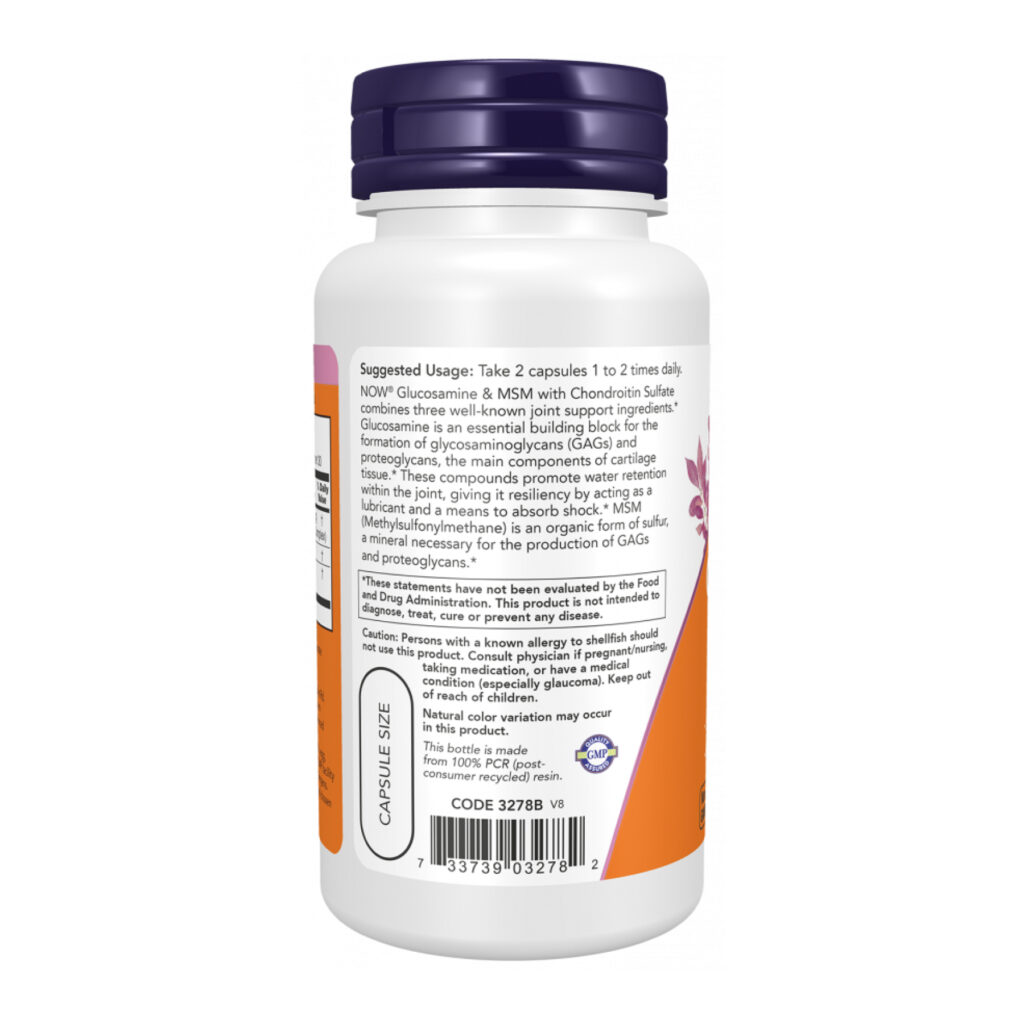 Glucosamine & MSM - 60 caps