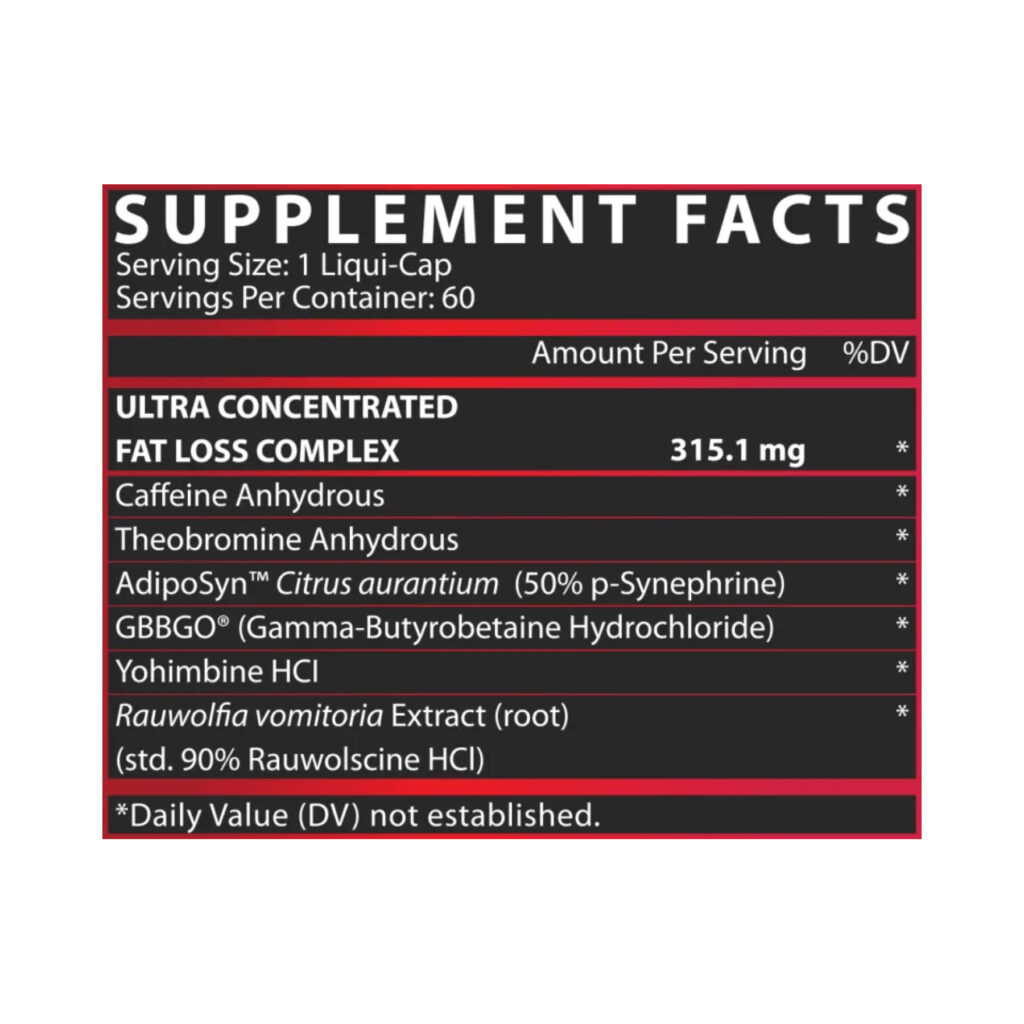 Lipo 6 Black Ultra Concentrate - 60 caps (EU version)