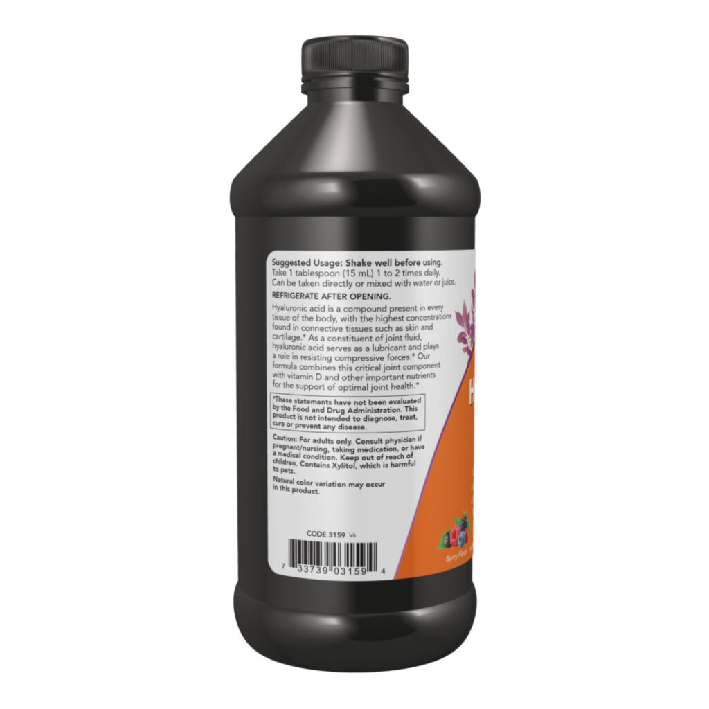 Liquid Hyaluronic Acid - 473 ml Berry