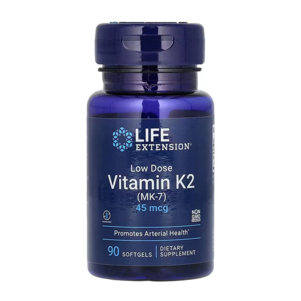 Low Dose Vitamin K2 45 mcg - 90 softgels