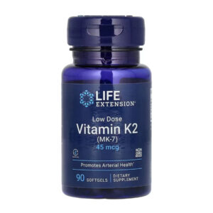 Low Dose Vitamin K2 45 mcg - 90 softgels