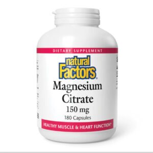 Magnesium Citrate 150mg - 180 caps