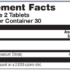 Magnesium Citrate 400mg - 60 tabs