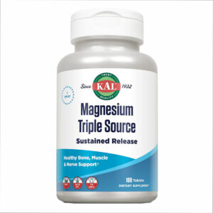 Magnesium Sustained Release Triple Source 500mg - 100 tabs
