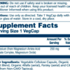 Magnesium 200mg - 100 vcaps