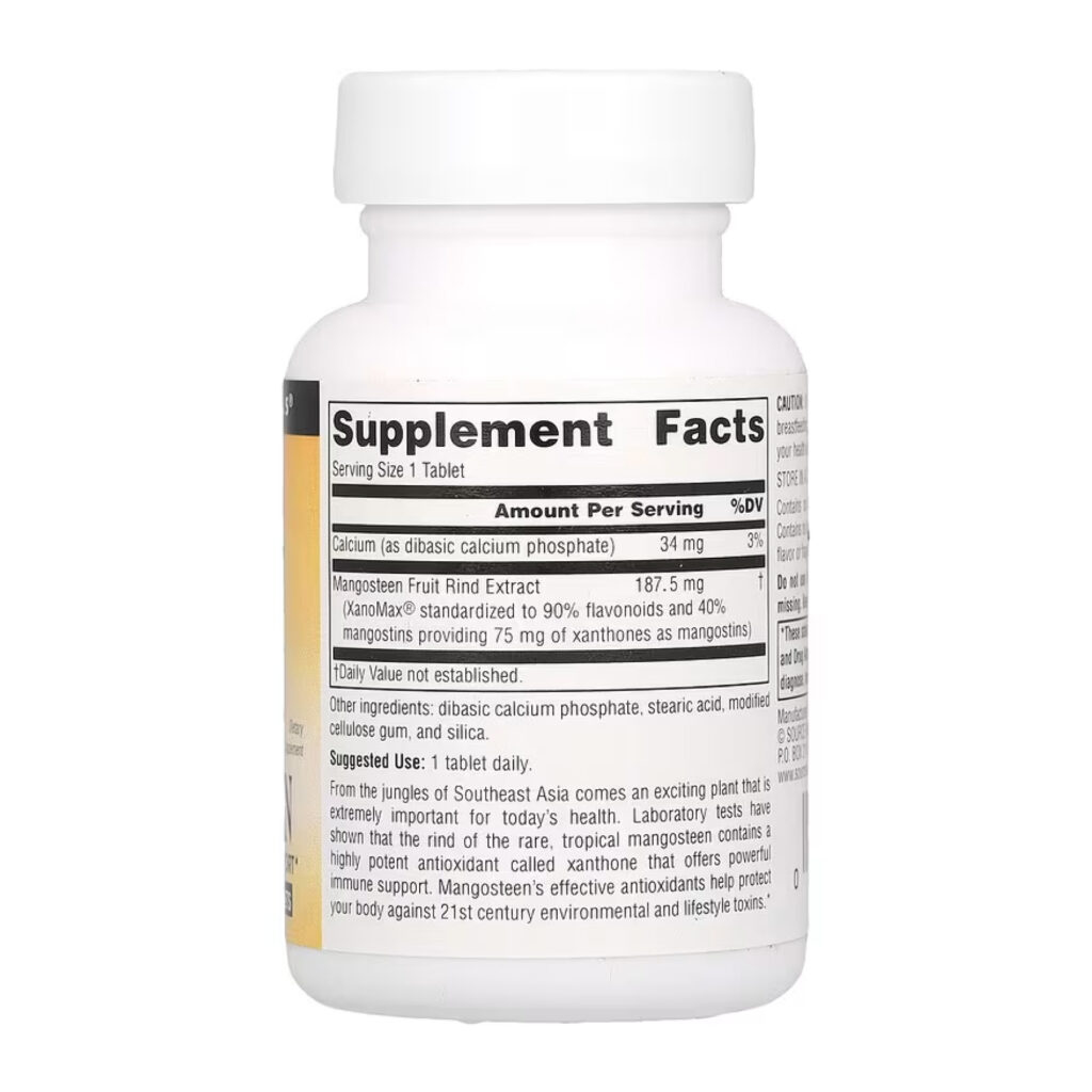 Mangosteen 75mg - 60 tabs