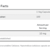 Melatonin 10 mg - 100 vcaps (Пошкоджена банка)
