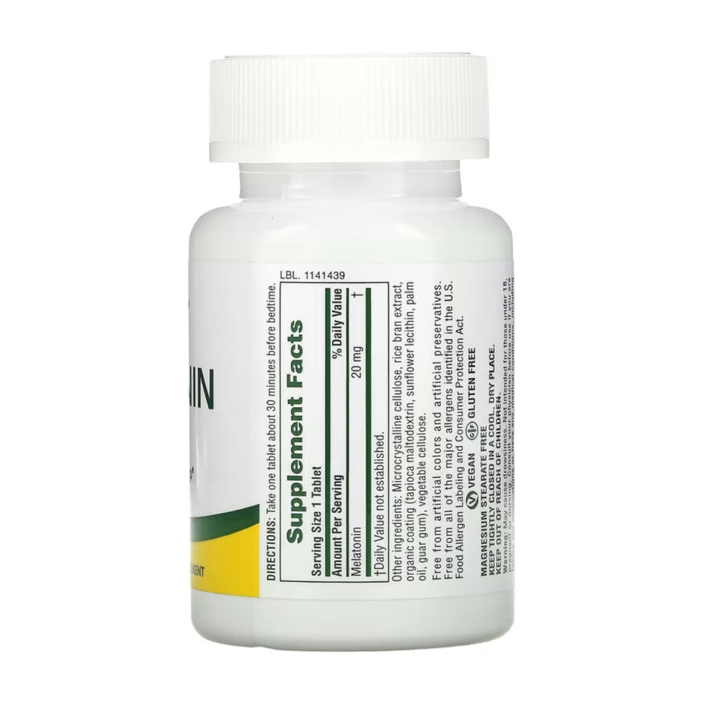 Melatonin 20mg - 90 vcaps