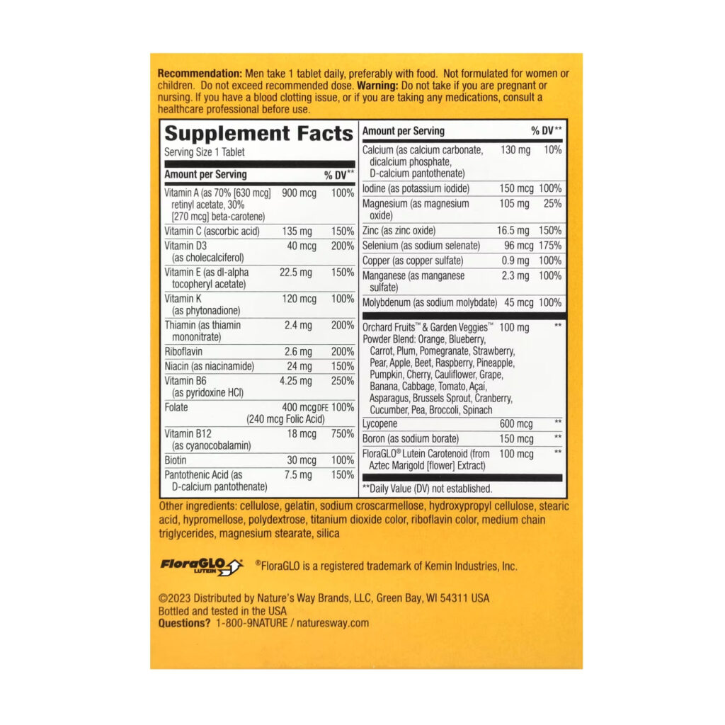 Men's Complete Multivitamin - 50 tabs