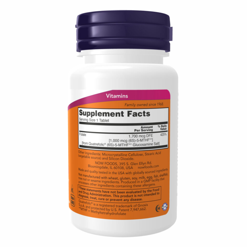 Methyl Folate 1000mcg - 90 tabs (Пошкоджена банка)