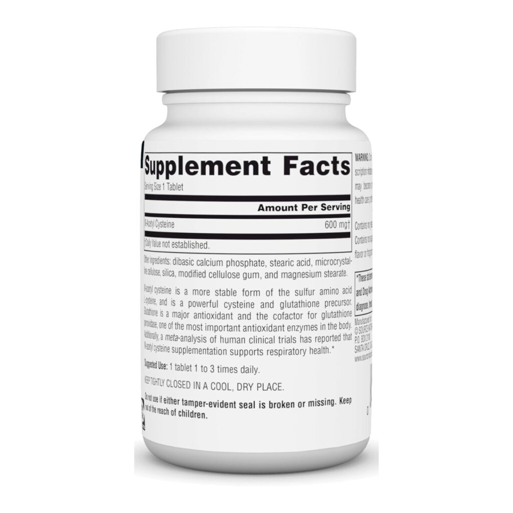 N-Acetyl Cysteine 1000mg - 60 tabs