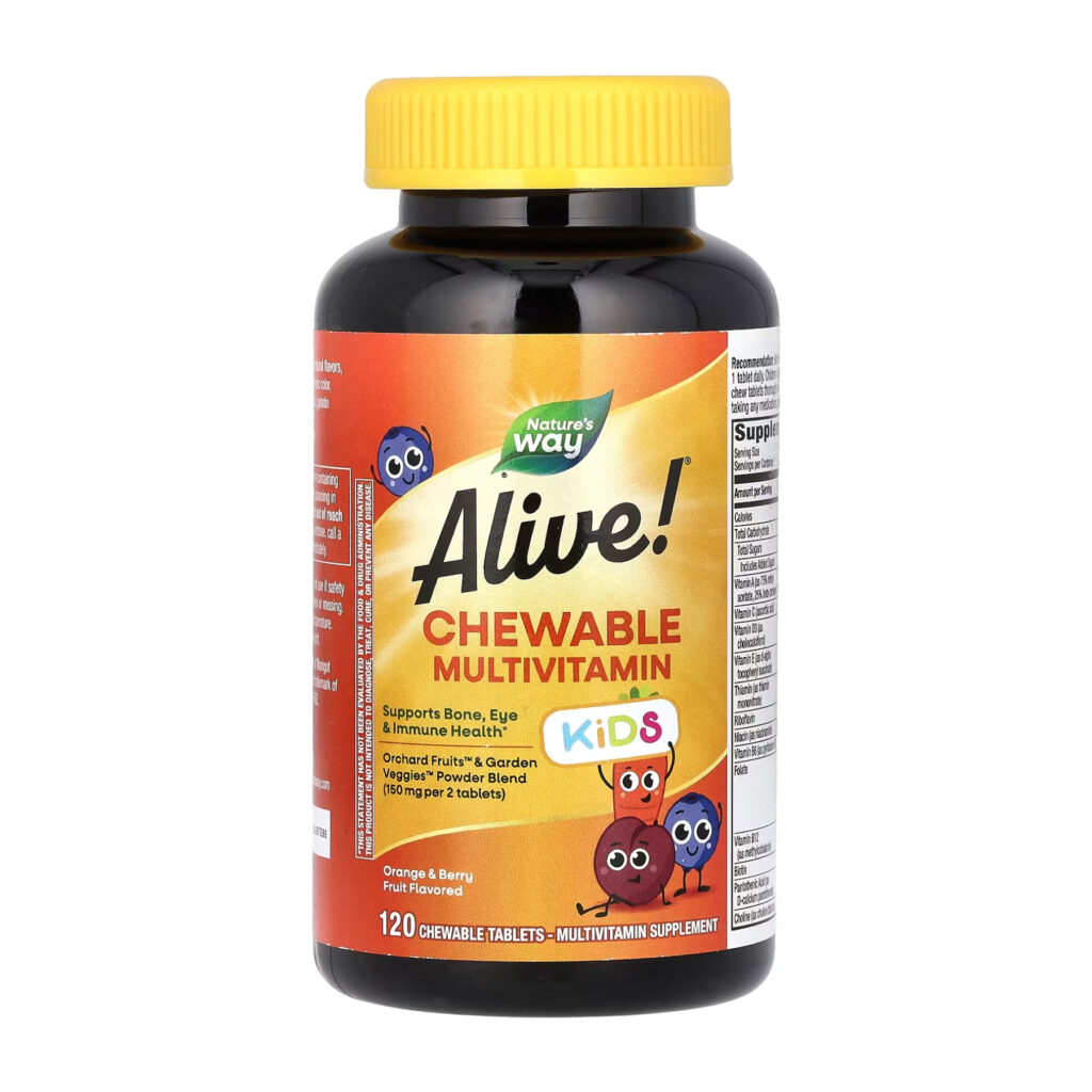 Kids Chewable Multivitamin - 120 tabs Orange and Berry