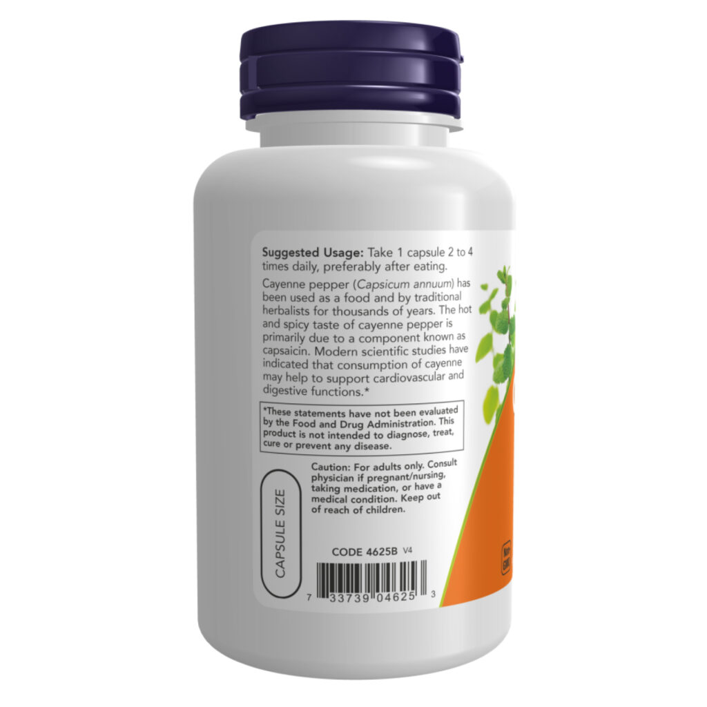 Cayenne 500mg - 250 vcaps