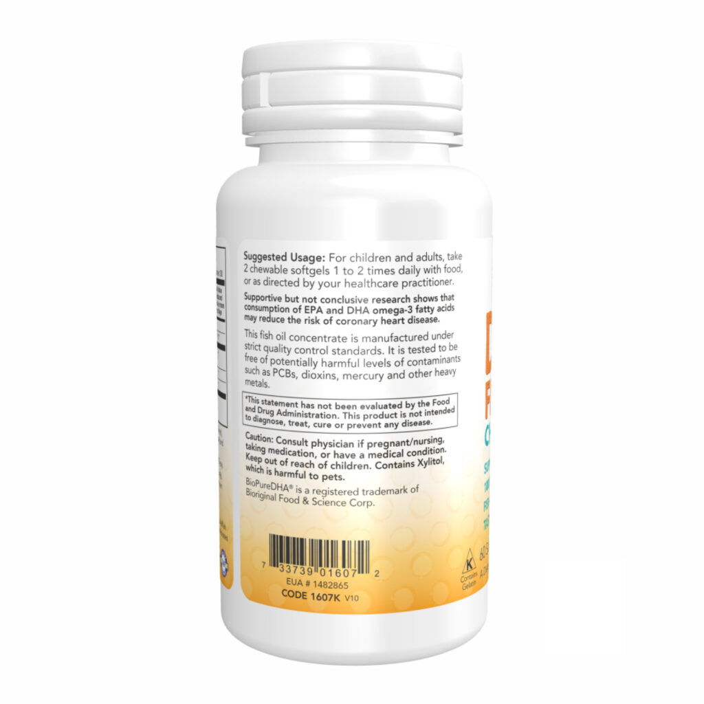 DHA 100mg Chewable - 60 sgels
