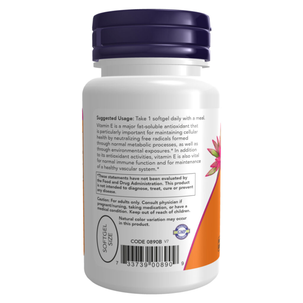 E-400 Mixed Tocopherols - 100 sgels