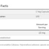 Melatonin 10 mg - 100 vcaps