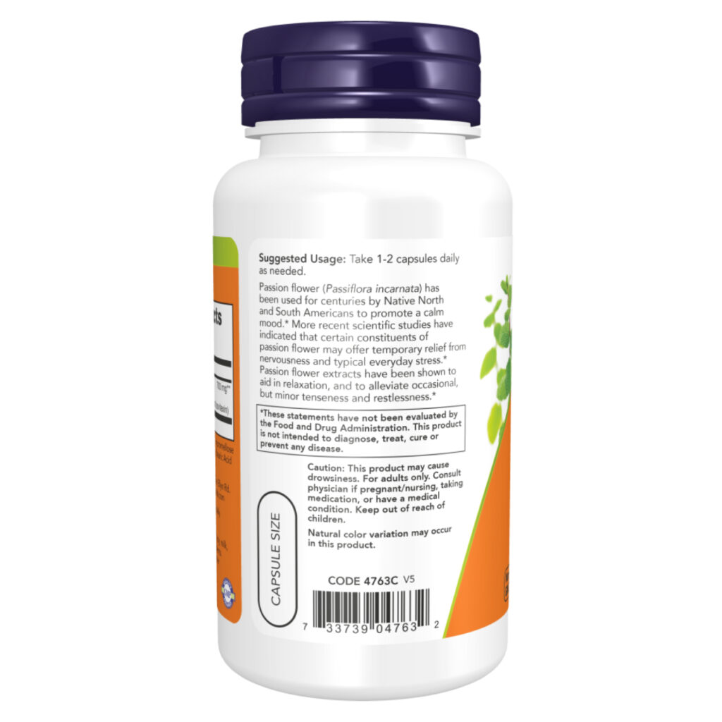 Passion Flower 350mg - 90 vcaps