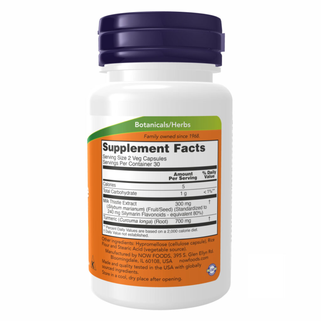 Silymarin Milk Thistle 150mg - 120 vcaps