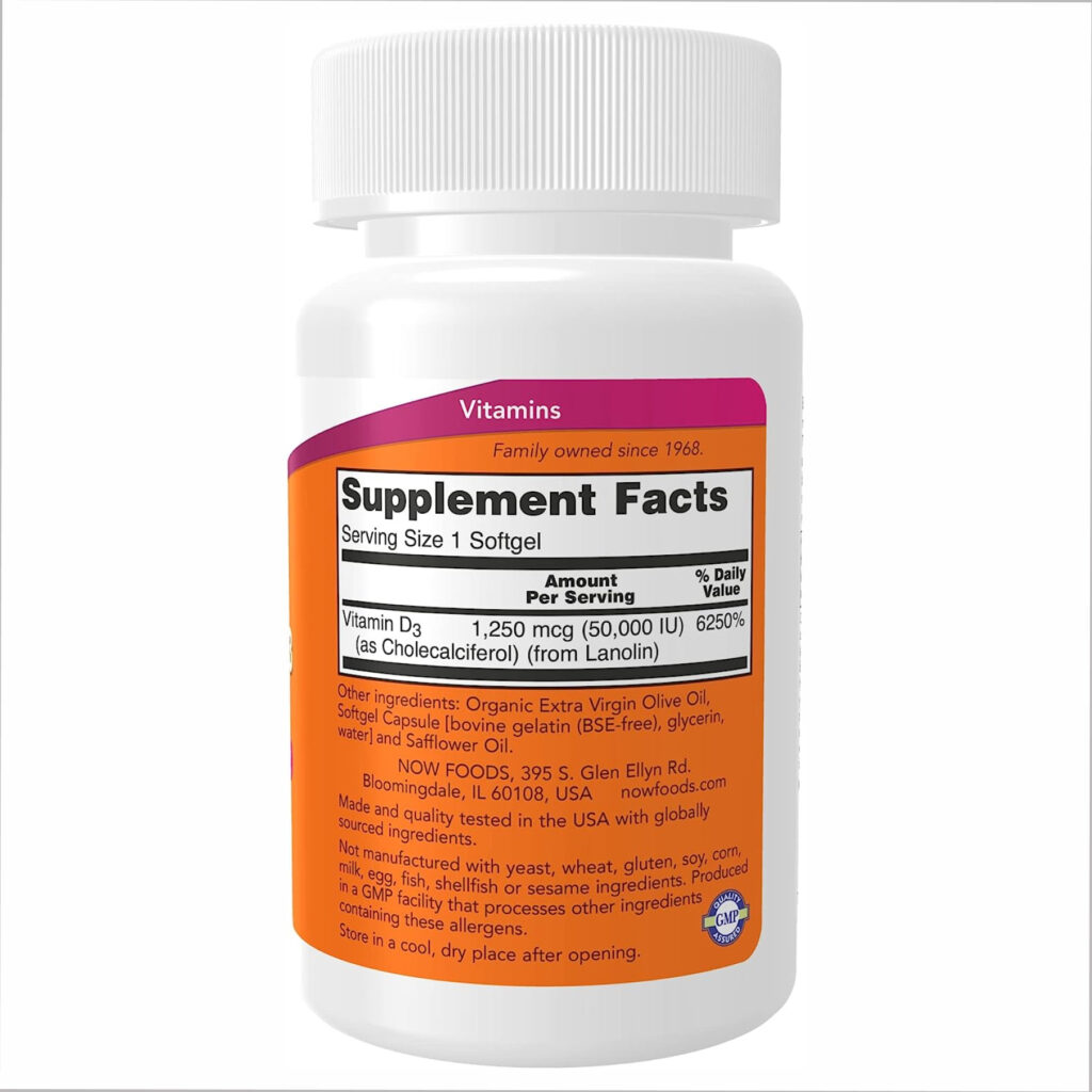 000 IU - 50 softgels