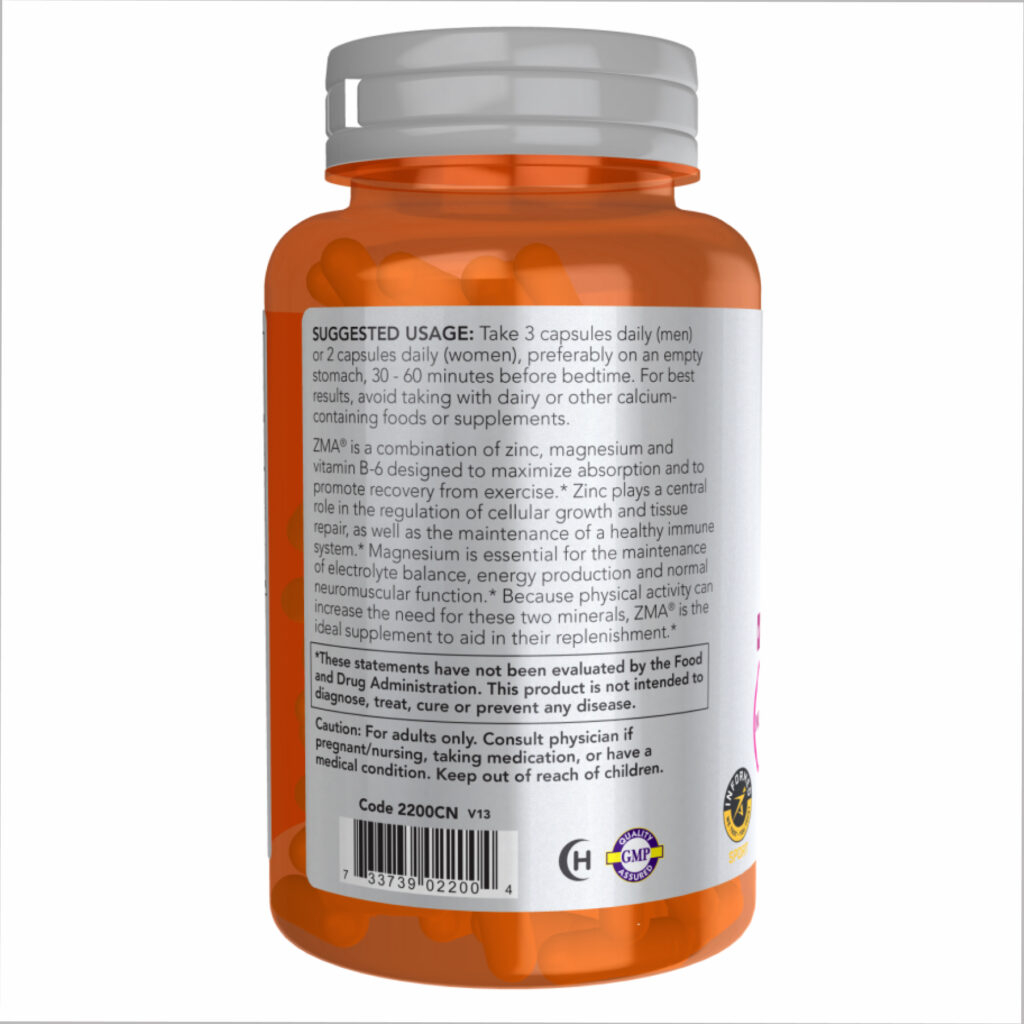 ZMA(R) - 90 vcaps