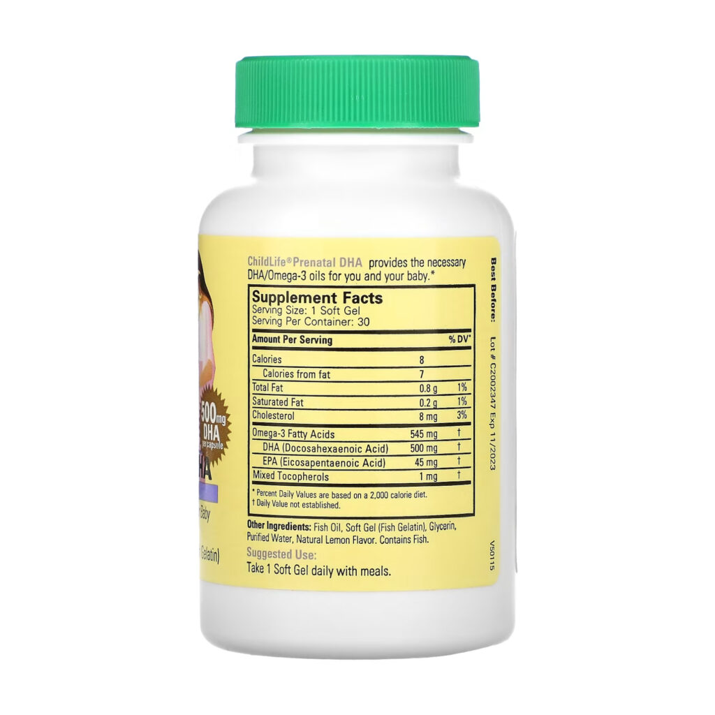 Prenatal DHA - 30 softgels (До 07.25)