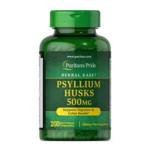 Psyllium Husks 500mg - 200 caps