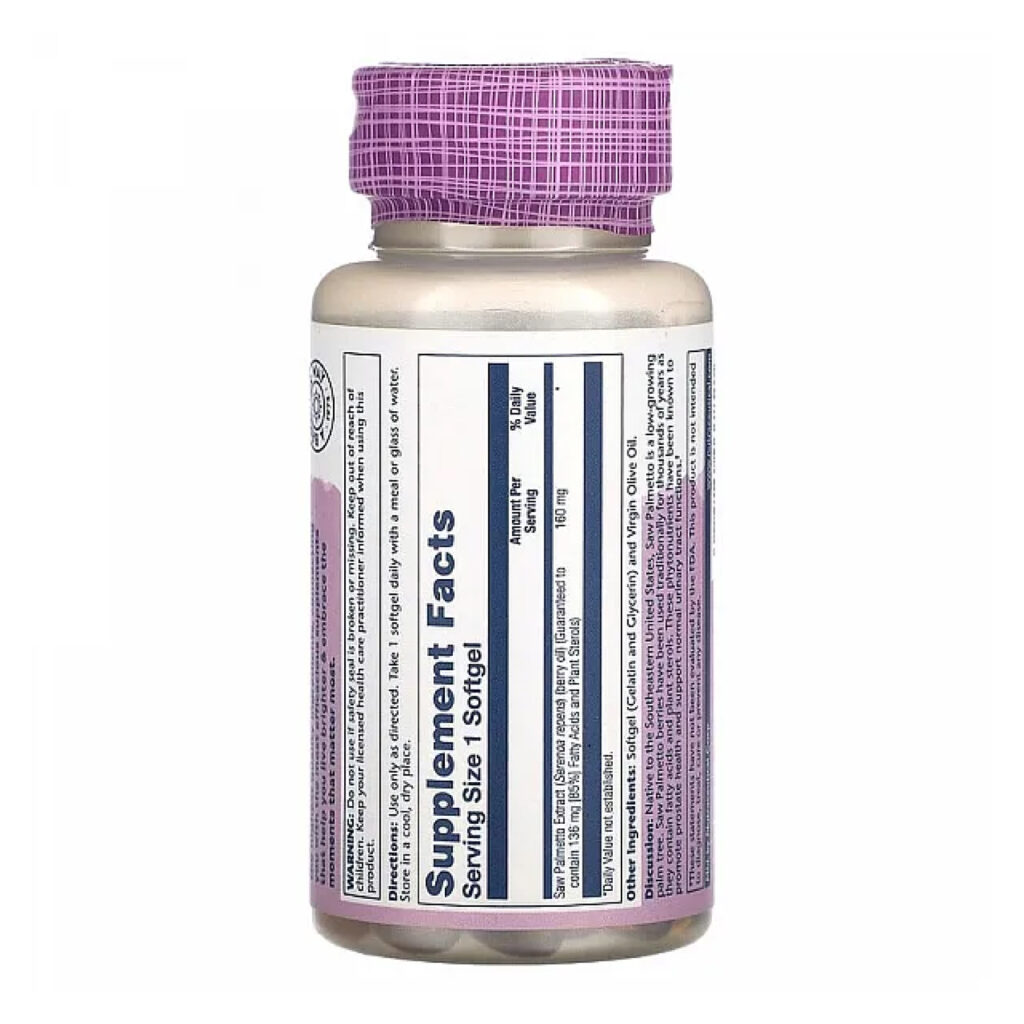 Saw Palmetto Berry Extract 160mg - 60 caps