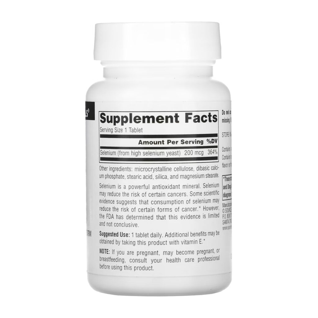 Selenium 200mcg - 120 tabs