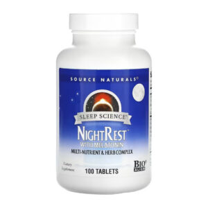 Sleep Science® NightRest™ with Melatonin - 100 tabs