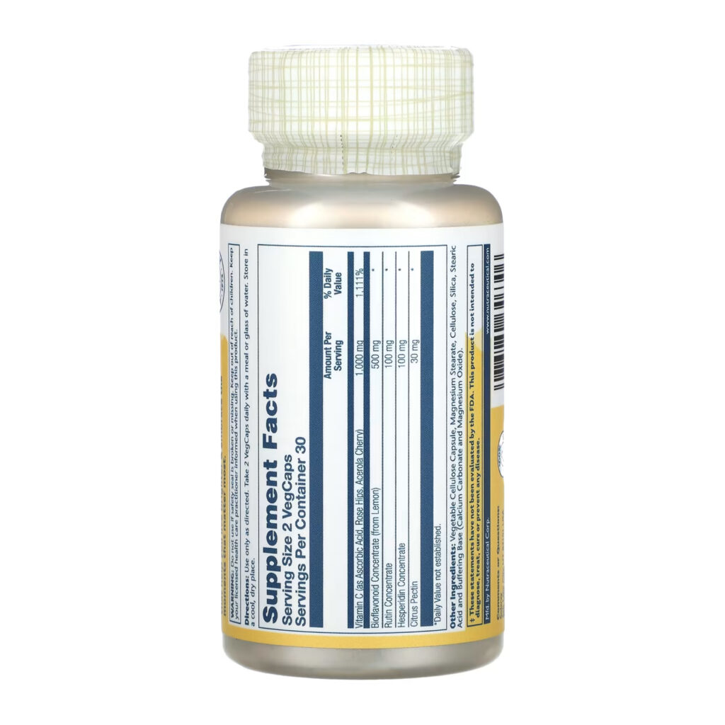 Super Bio Vitamin C 1000mg - 60 vcaps