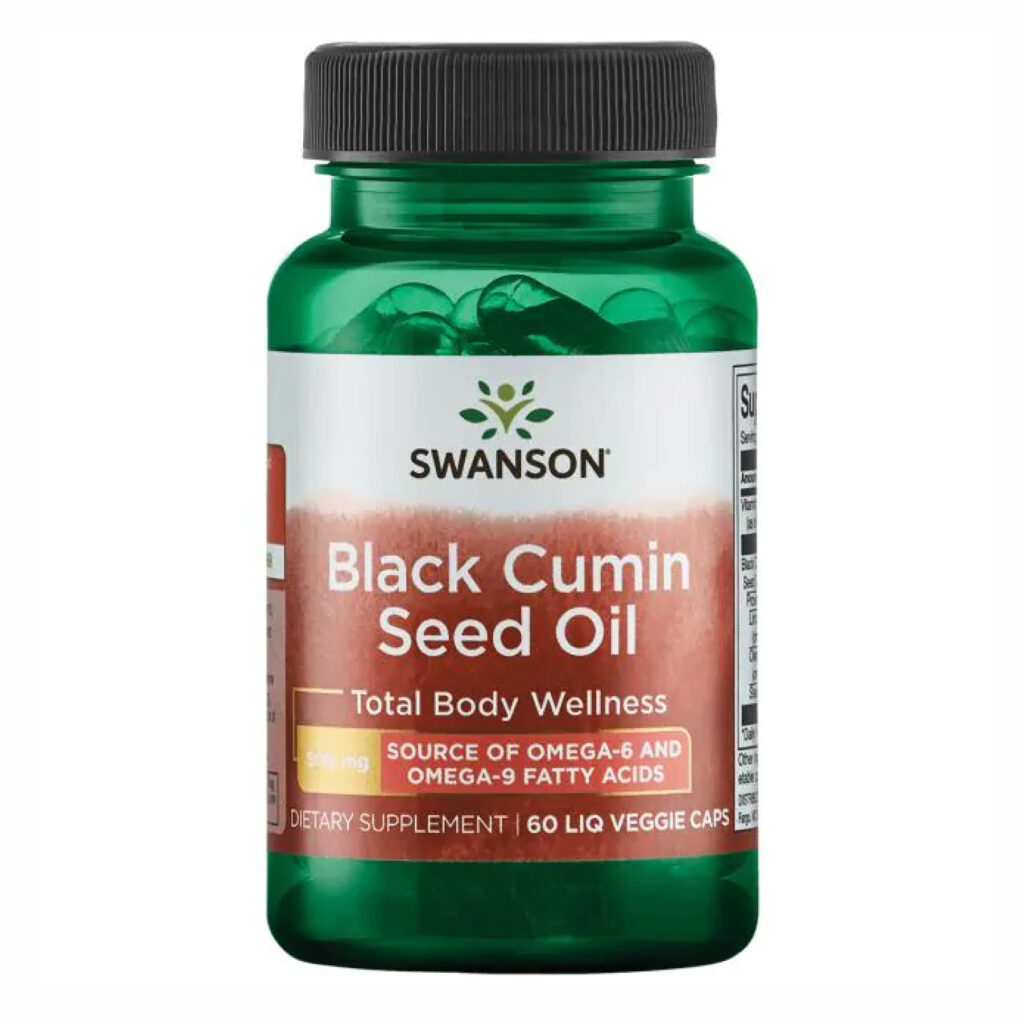 Black Cumin Seed Oil 500 mg - 60 Liq Vegcap