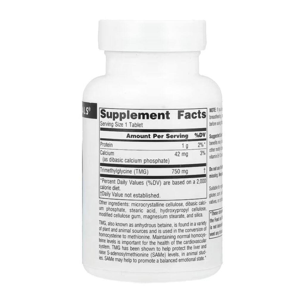 TMG 750mg - 60 tabs