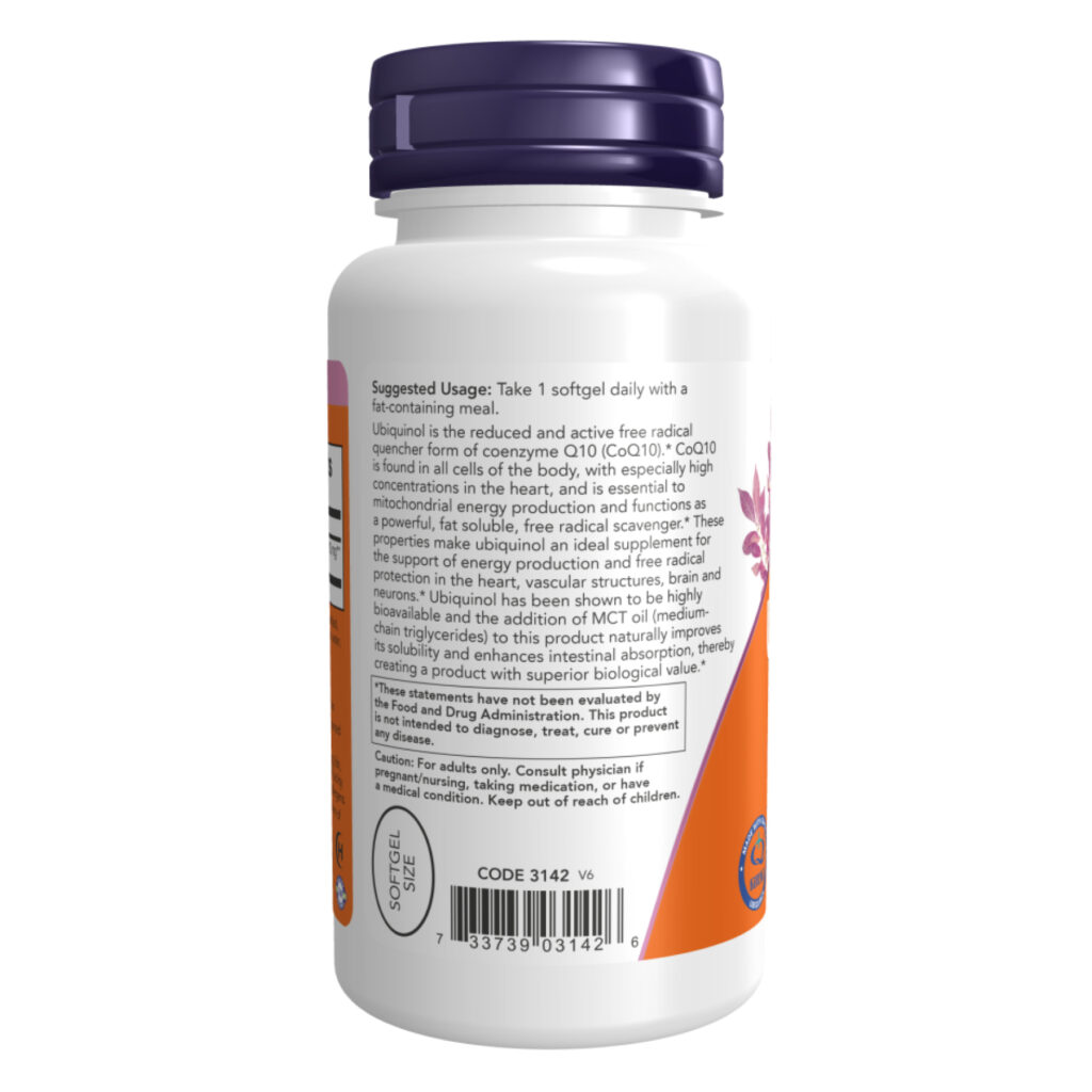 Ubiguinol 100mg - 60 sgels