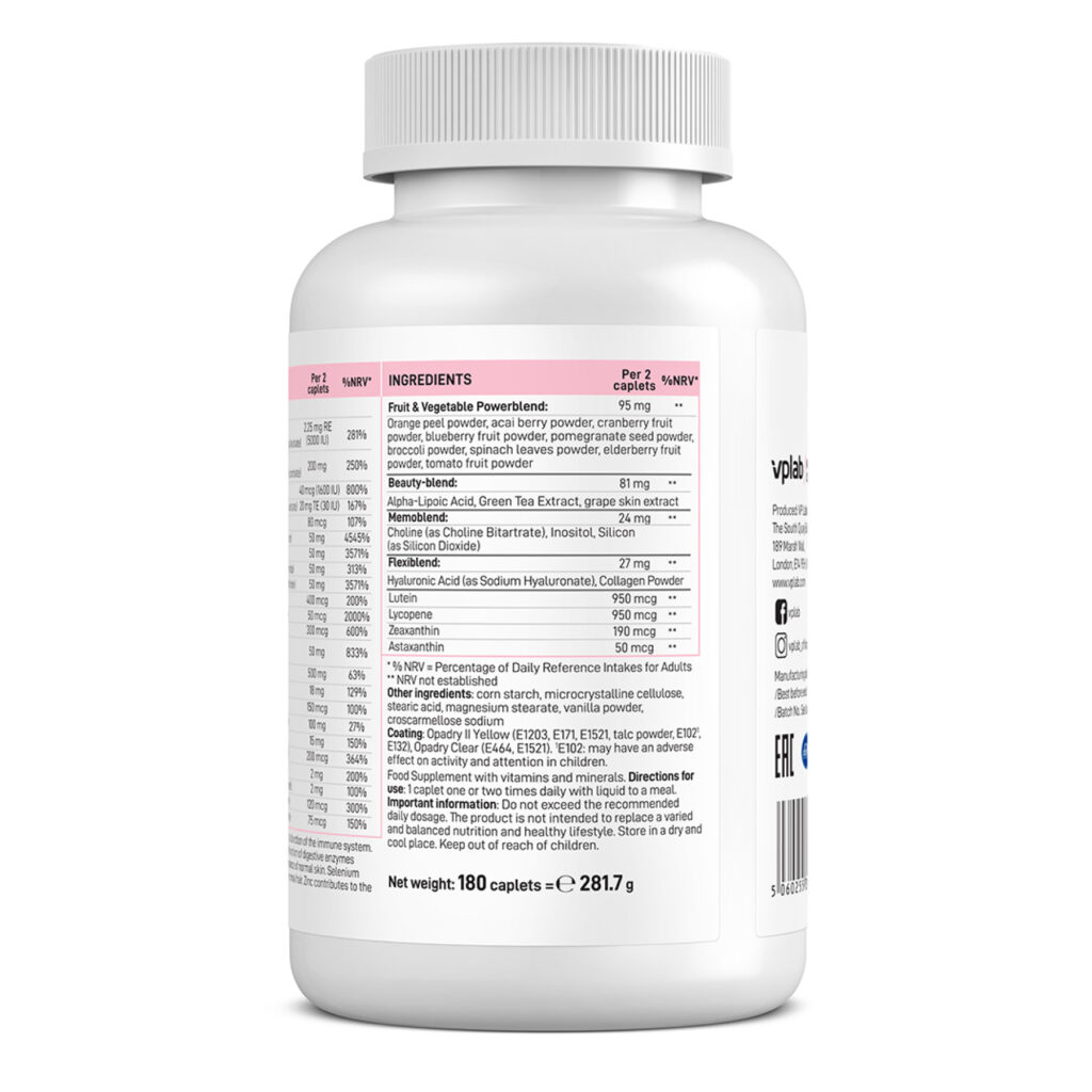 Ultra Women Multivitamin - 180 caps від VPLab - Image 4