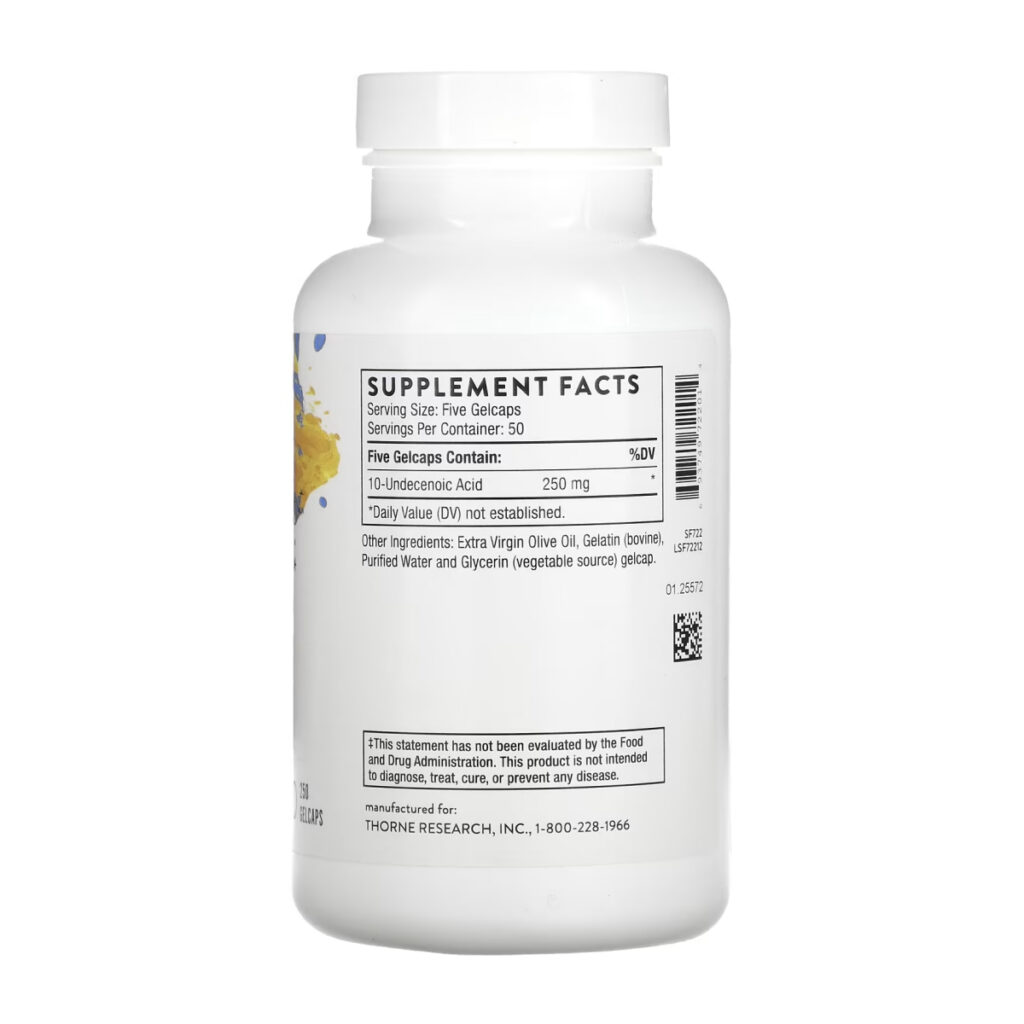 Undecylenic Acid - 250 caps