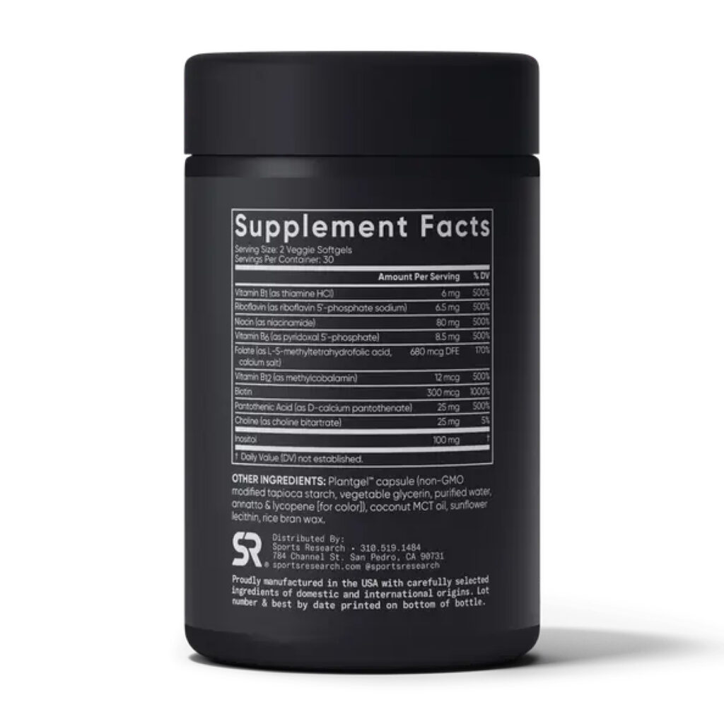 Vitamin B-Complex - 60 softgels