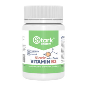 Vitamin B3 Niacin - 100 caps