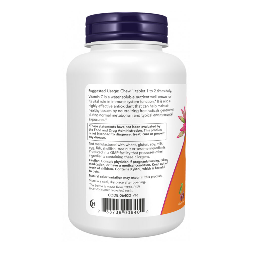 Vitamin C-500 - 100 tabs Cherry